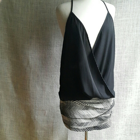 BCBGENERATION Black & White Skirt