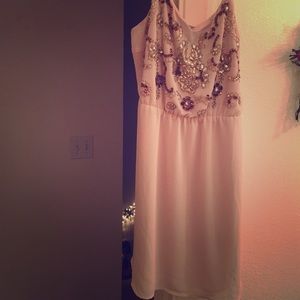 Tan short dress