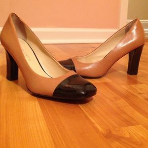 Franco Sarto Two-Tone Heels