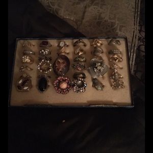 Lot of Vintage Rings.