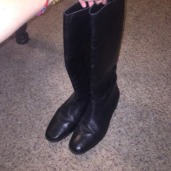 Black boots