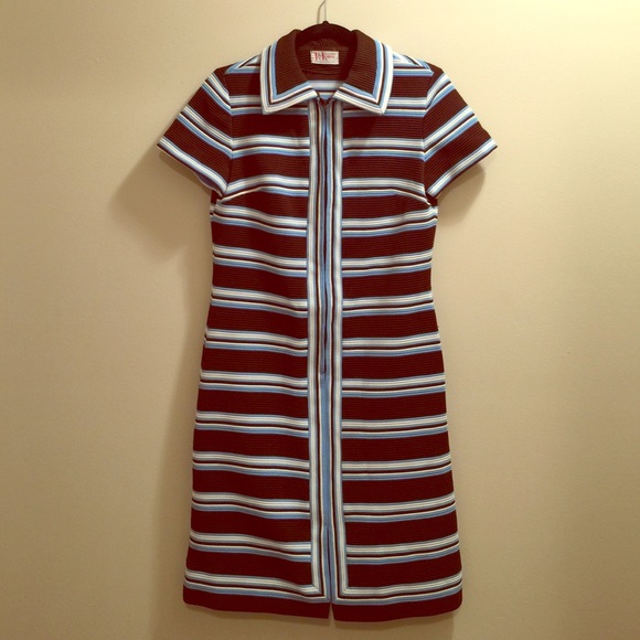 R & K KNITS Vintage Dress 👗 - Picture 1 of 4