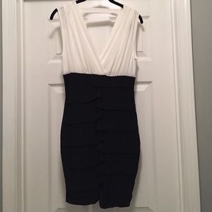 NWT White & Black Dress