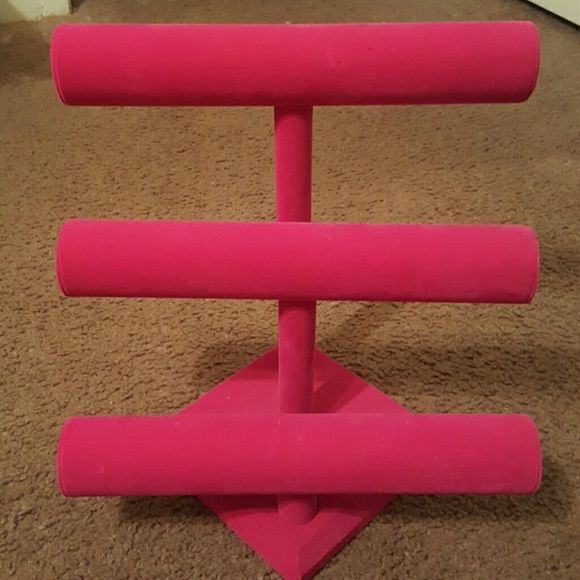 Hot Pink Jewelry Holder