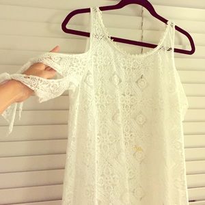 Lace free people top