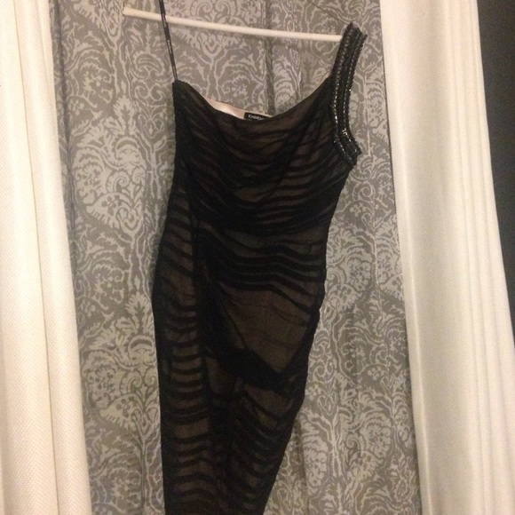 Black Bebe dress