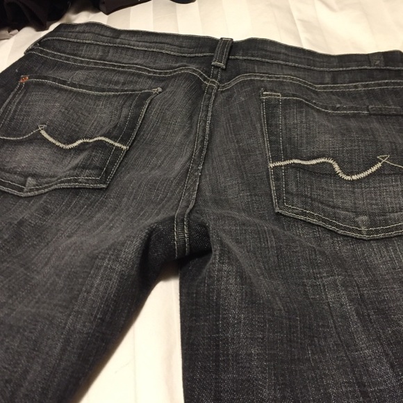 Boot cut jeans,  7 for all man kind