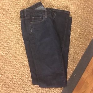 Banana Republic dark wash straight leg jeans