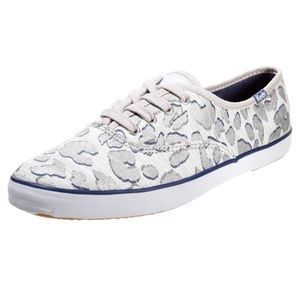 KEDS Silver Leopard Sneaker