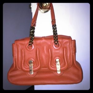 Fendi pebble leather handbag Limited Edition.