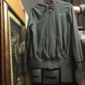 Grey Nike Hoodie