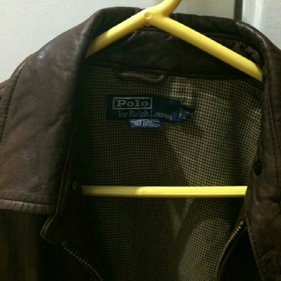 Ralph Lauren leather jacket - Picture 3 of 3