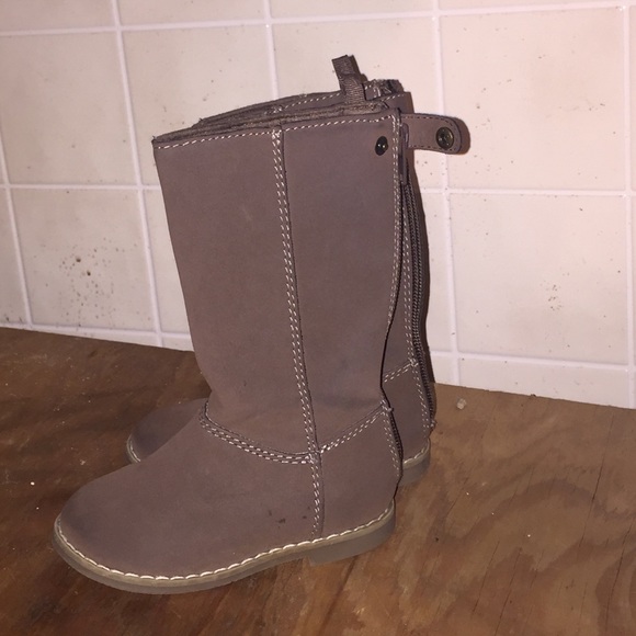 Taupe toddler boots - Picture 1 of 1