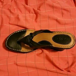 b o c sandals wedge
