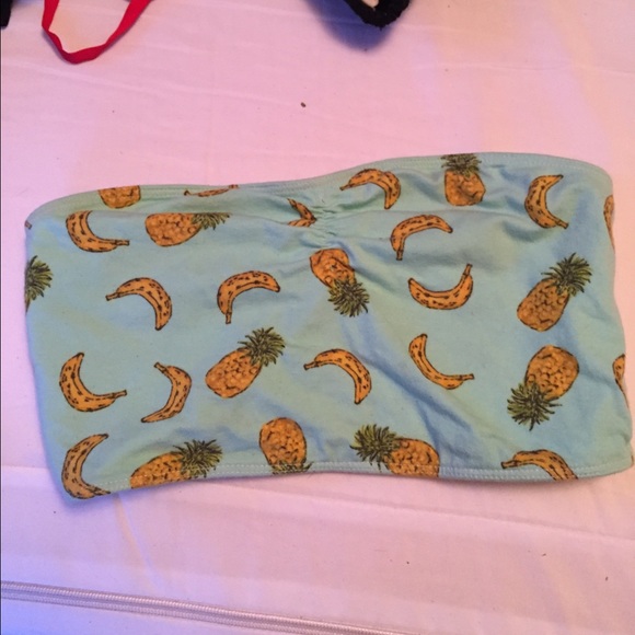 Bandeau with pineapple #1 and #2 with daisies - Picture 2 of 2