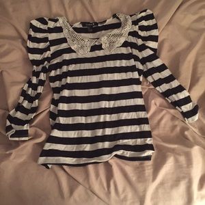 Forever 21 Peter Pan Collar top