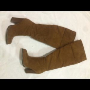 Brown Suede Boots!!
