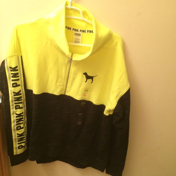 NWT PINK half-zip - Picture 2 of 4