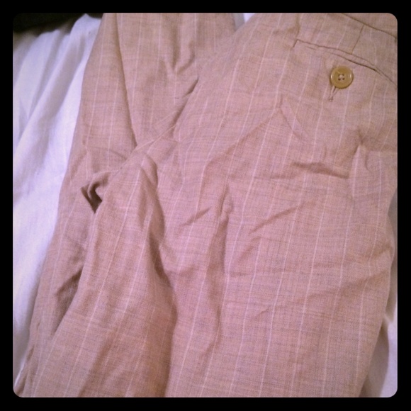 Wool pants