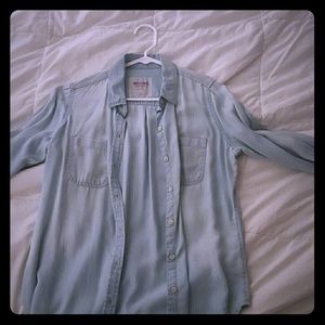 Chambray button down
