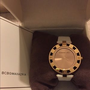 Authentic BCBGMAXAZRIA watch w/certificate booklet