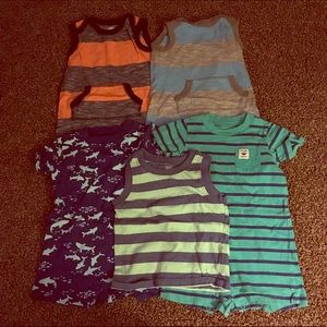 *🔴SOLD🔴Baby boy Summer tank top & onesies