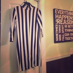 Beetle Juice Fitted Dress