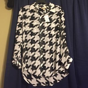 Houndstooth Dress Shirt