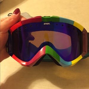 Anon Multi Color Goggles!