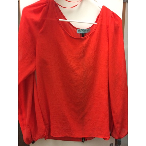 Red Blouse- Francescas