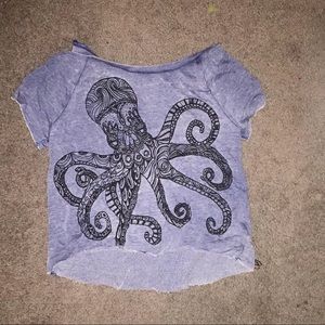 Octopus crop top