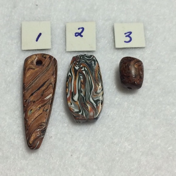 OOAK Handmade Safari bead
