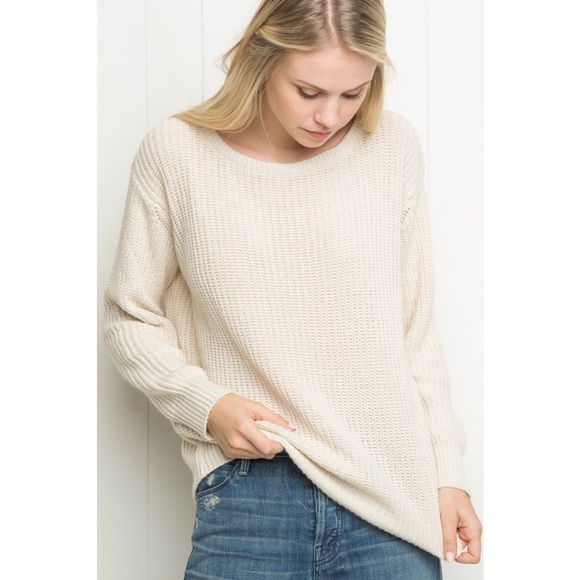 Cream Ollie sweater