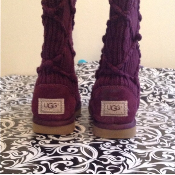 ‼️SOLD‼️Ugg knitted boots - Picture 2 of 4