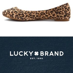 Lucky Brand Emmie Leopard Flats