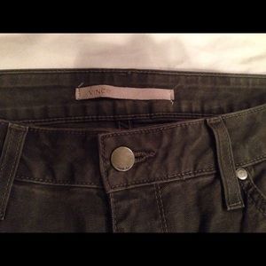 Khaki colored Vince jeans
