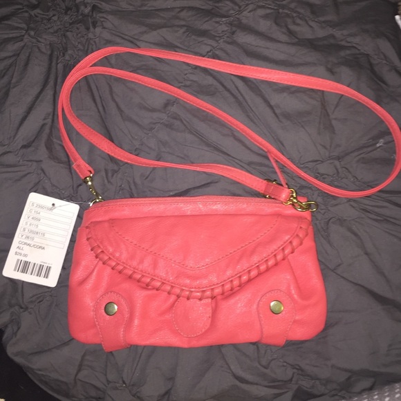 Ecote coral crossbody brand new with tags!