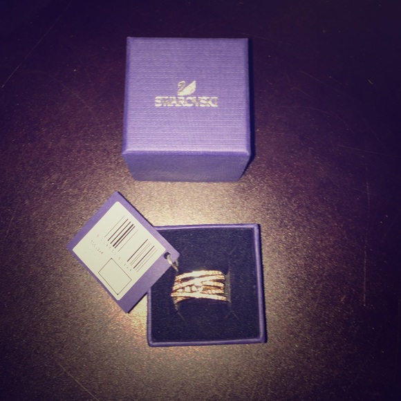 Swarovski Jewelry - Swarovski Spiral Ring