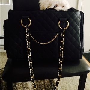 Dog tote purse carrier bag