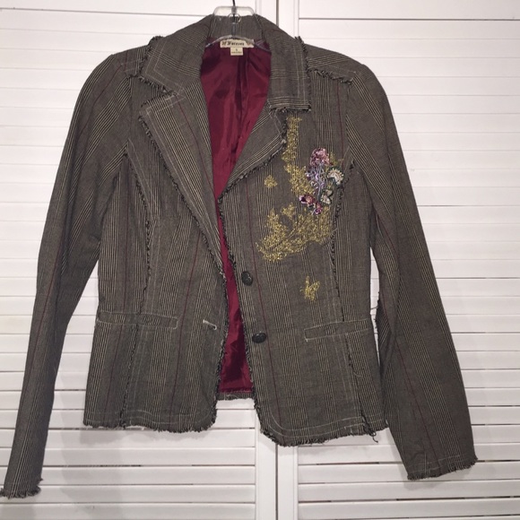 Forever 21 Pinstripe Blazer