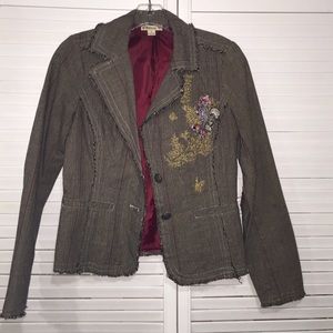 Forever 21 Pinstripe Blazer