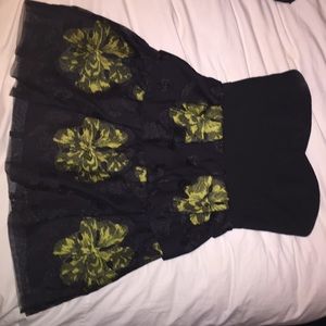 Formal Green Flower Dress