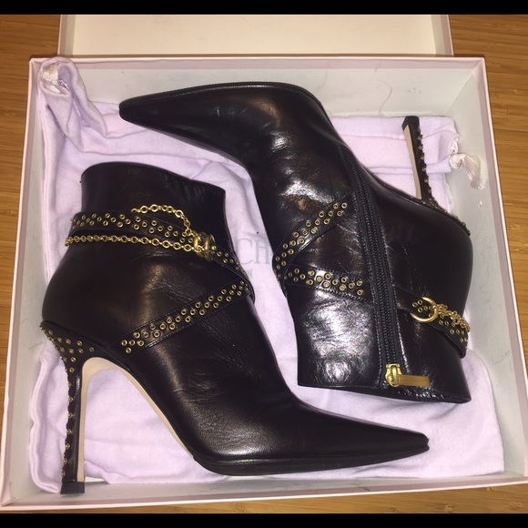 Chained, Ankle Boots