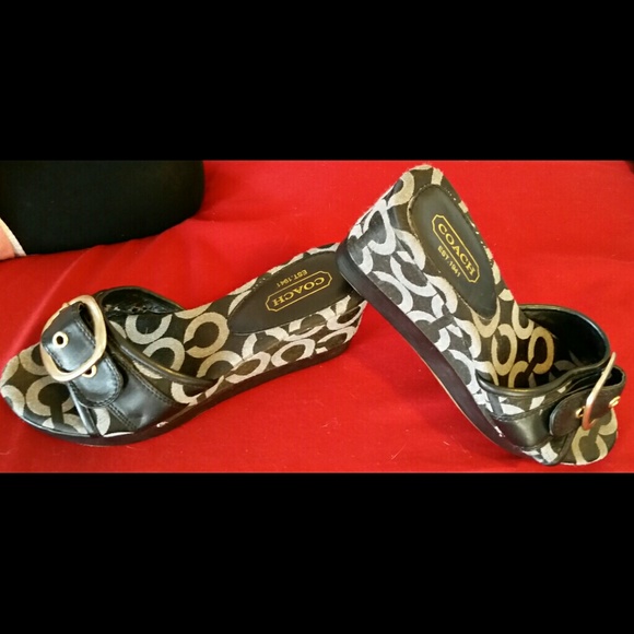 Coach wedges☆on hold☆