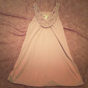 Medium gray tank top