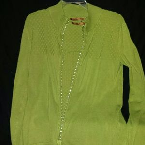 NWOT Belldini Twinset Cardigan & top