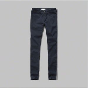 A&F Kids Navy Blue Jeggings