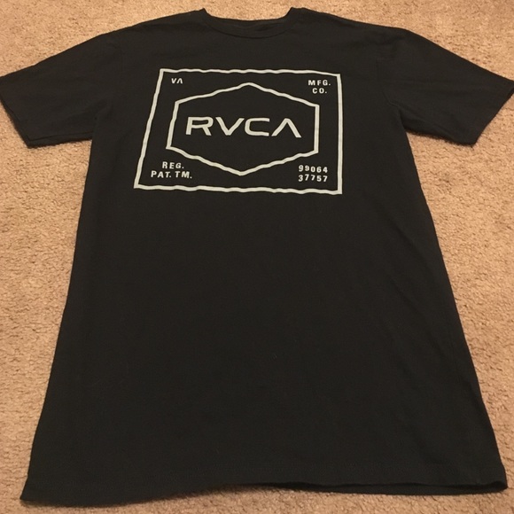 Men's black RVCA small t shirt