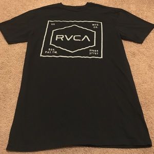 Men's black RVCA small t shirt