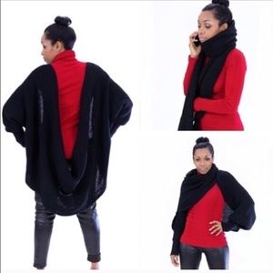 Knitted Scarf/Shawl in 4 colors